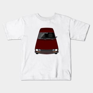 510 1968-1973 - Maroon Kids T-Shirt